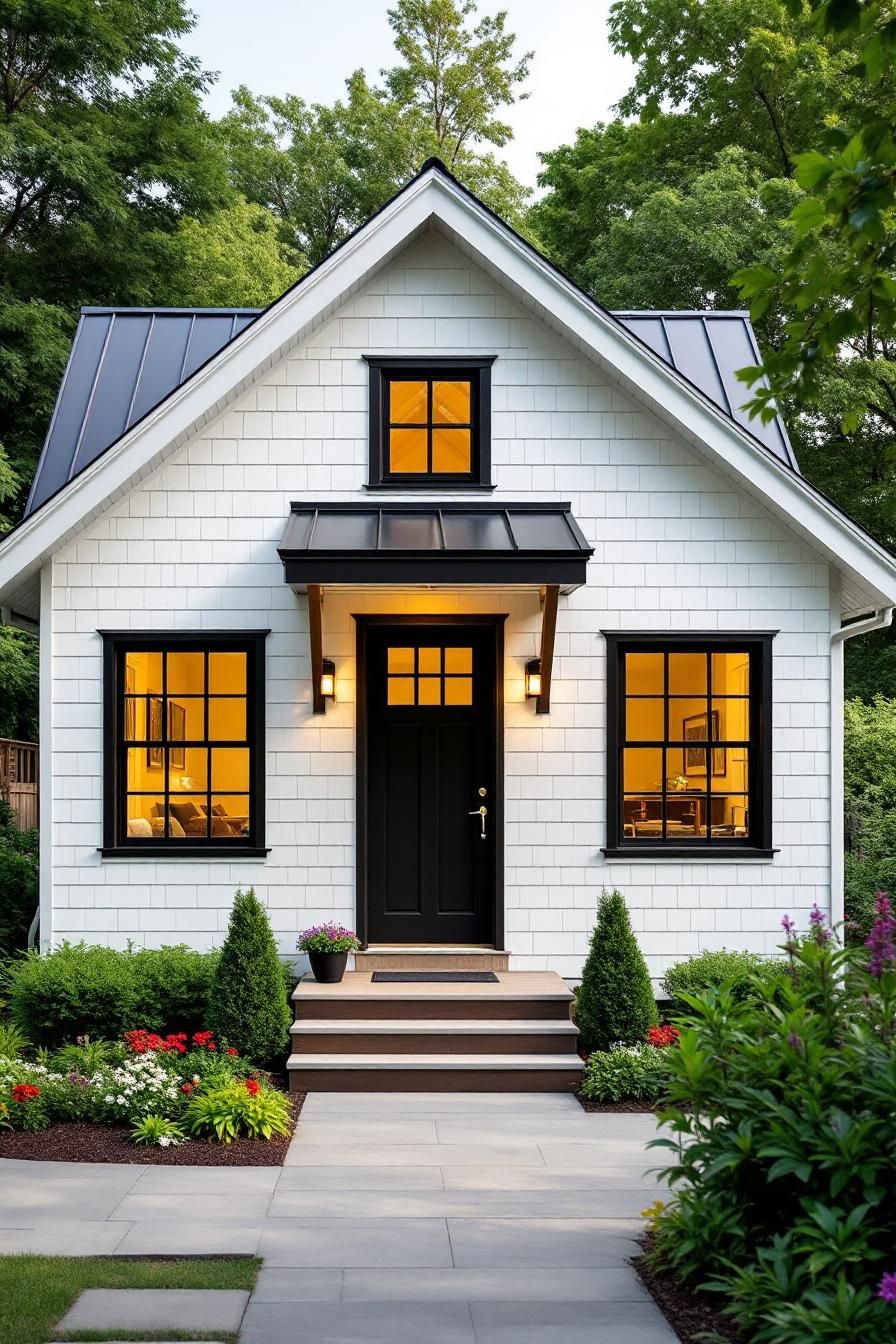 Charming Monochrome Oasis