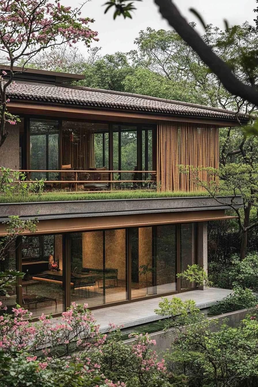 Bamboo Dreamscape: The Verdant Retreat