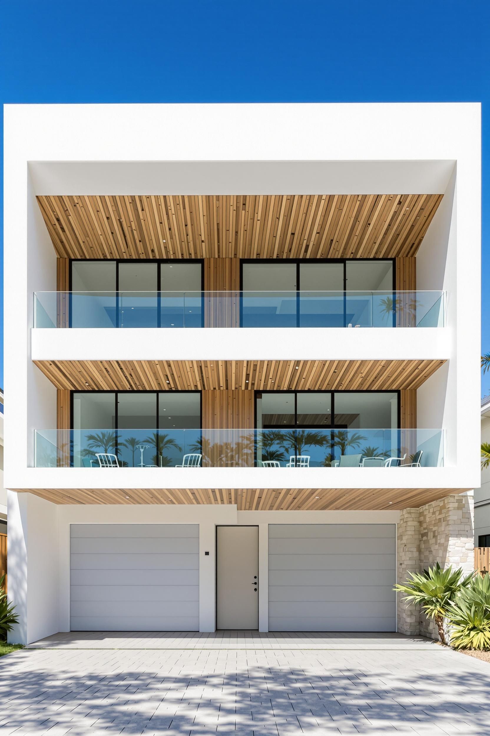 Modern Cubist Beachfront