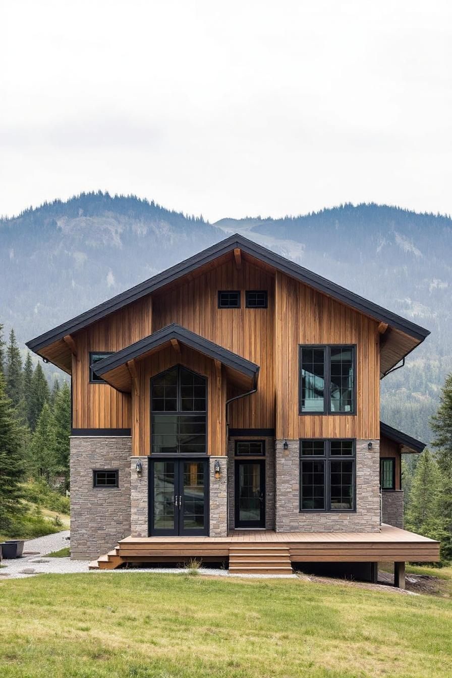 Elevated Timber Retreat