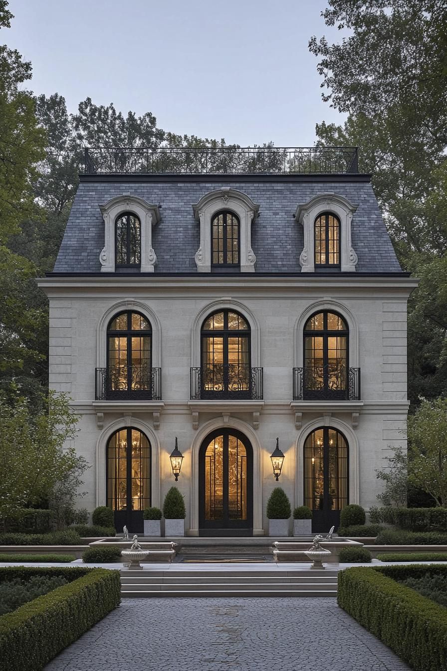 Sophisticated Stone Symphony: A French Fairy Tale