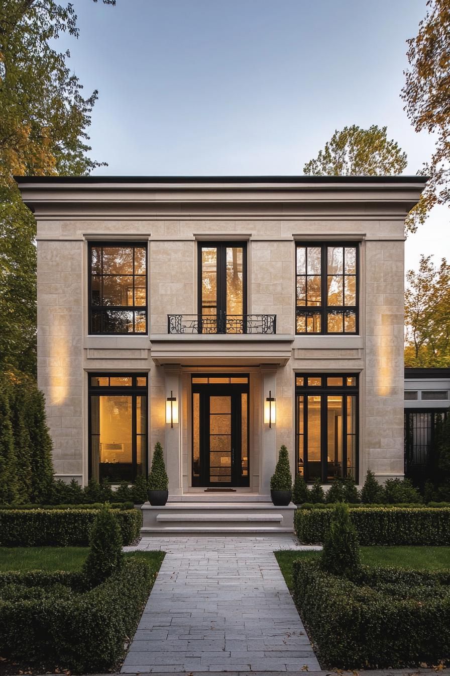 Majestic Urban Mansion With Garden Grandeur