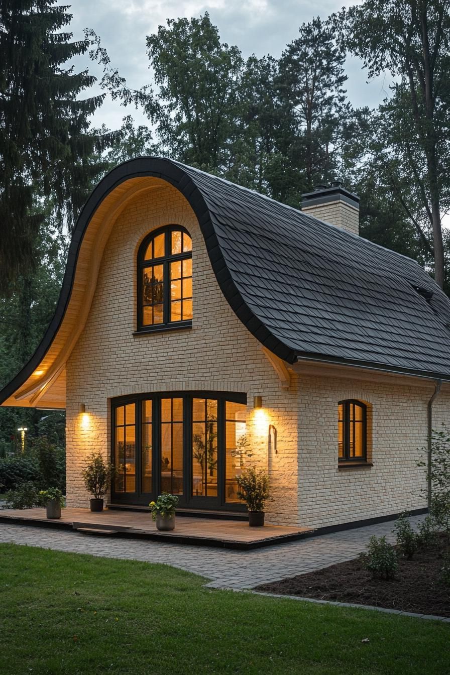 Delightful Curvy Cottage Nest