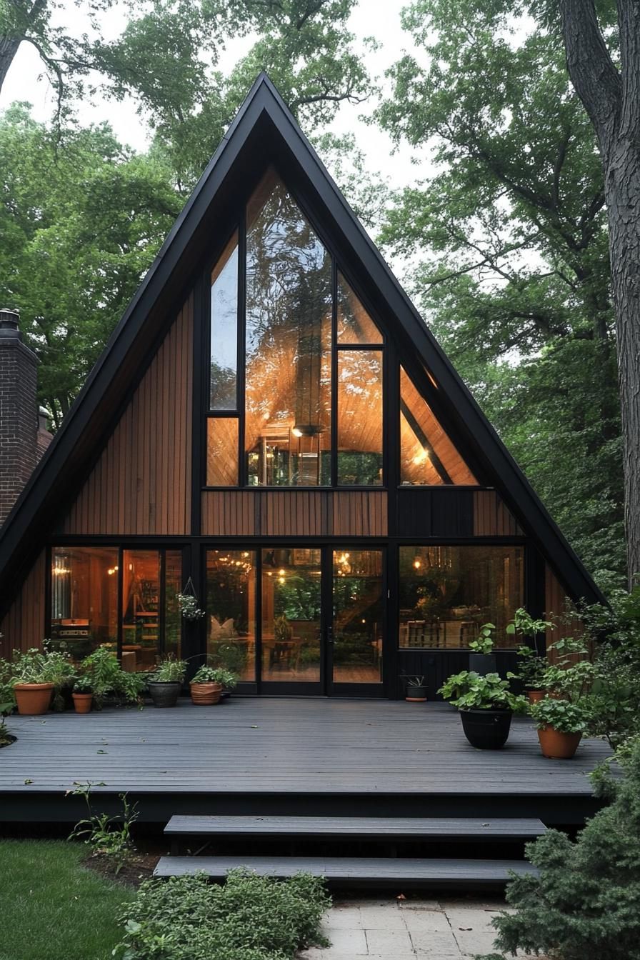 A-Frame Escapade: Angles in Abundance