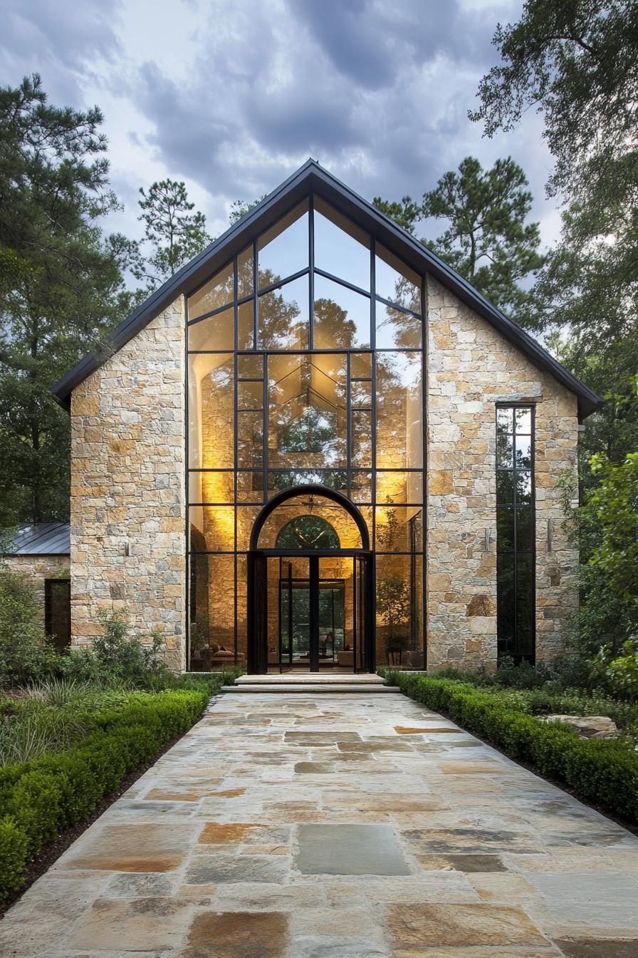 House of Glass and Stone Serenity