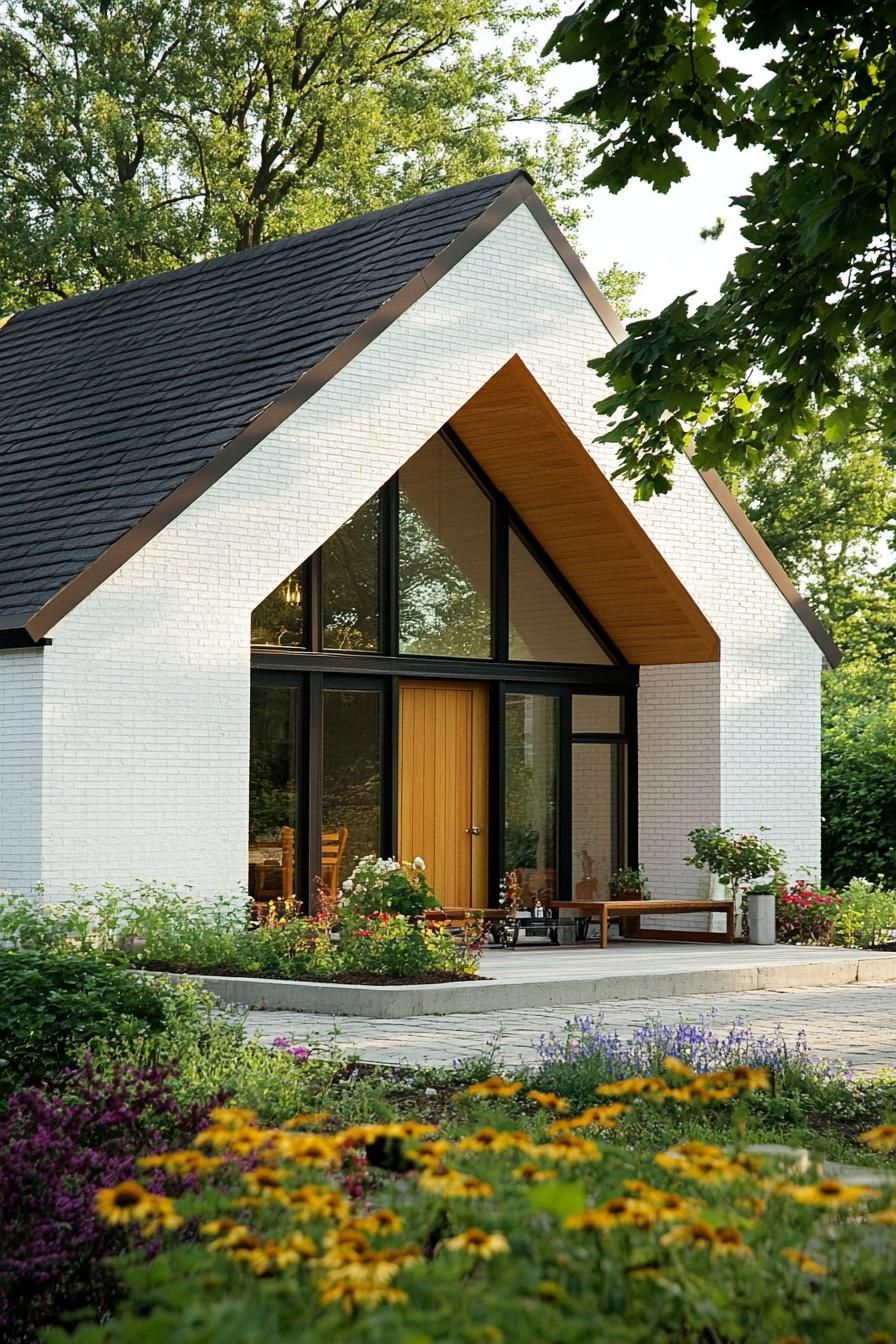 A-Frame Delight With a Splash of Sunshine