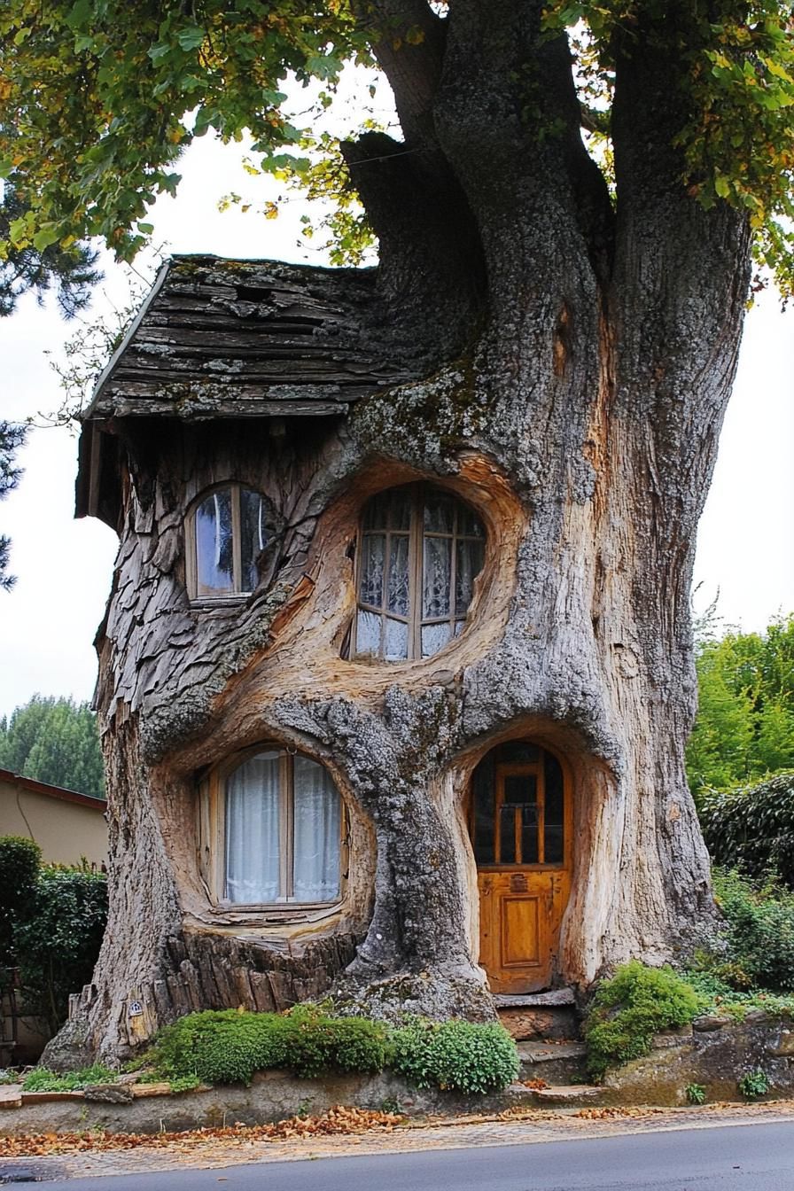 Tree Trunk Dream House
