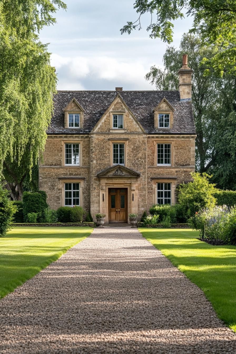 Quintessential Stone Manor with Verdant Views