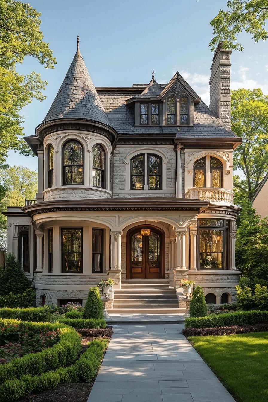 Victorian Splendor With Turret Charm
