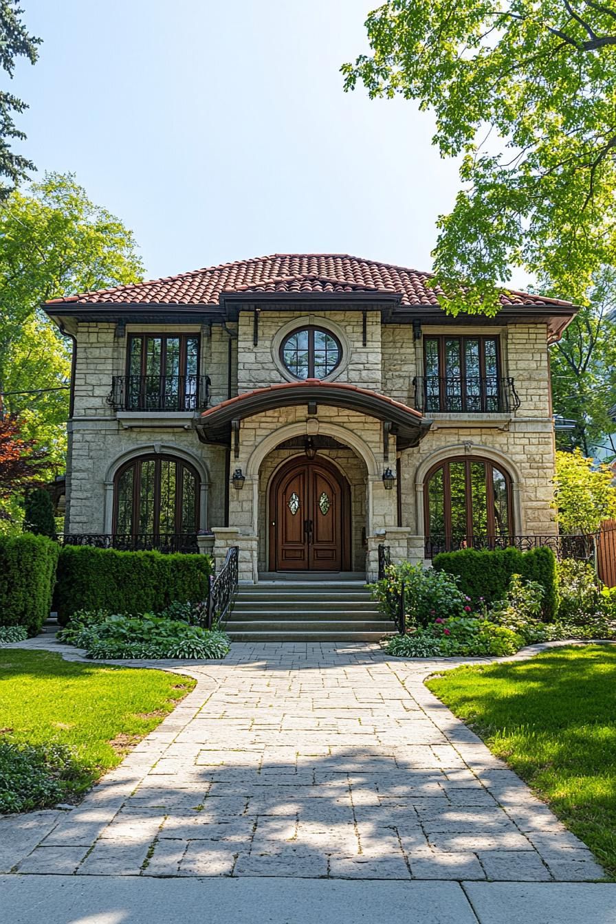 A Majestic Brick Retreat