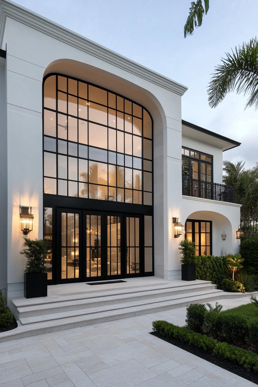 Architectural Serenade with an Arch Twist