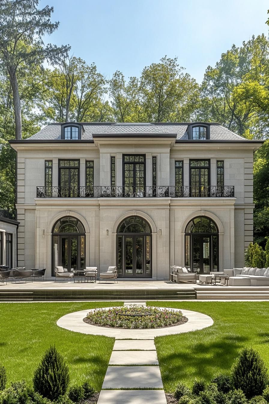 Luxurious Neoclassical Daytime Escape