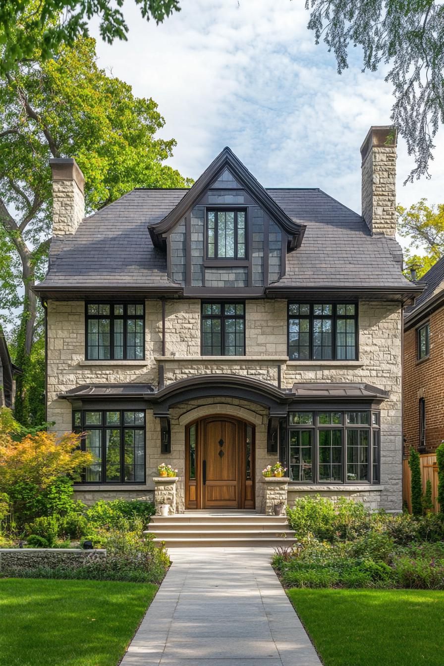 Majestic Stone Manor With a Warm Welcome