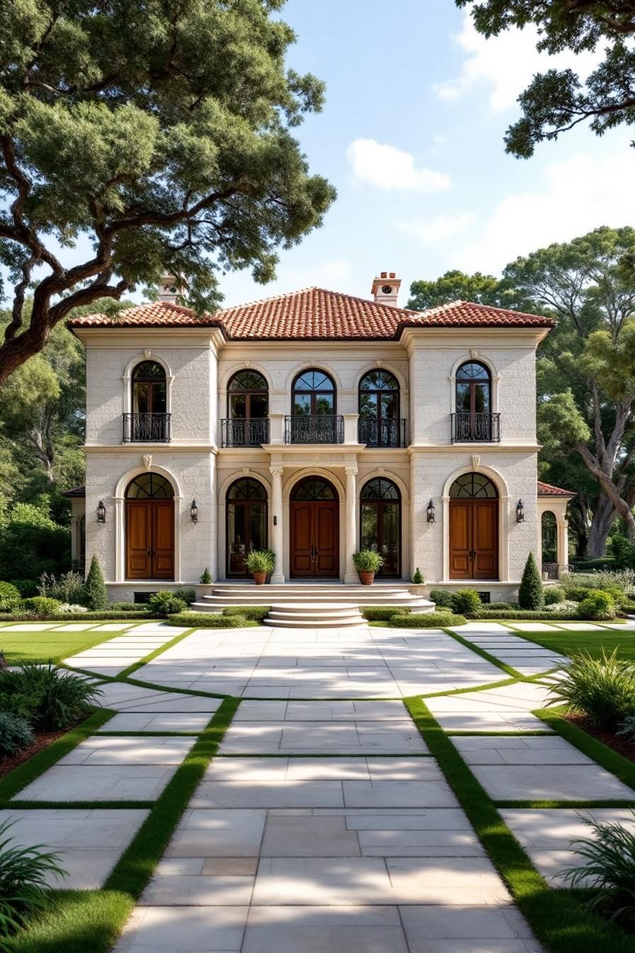 The Majestic Residence with Terracotta Roof