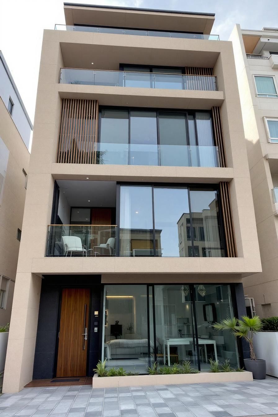 The Sleek Glass Résidence