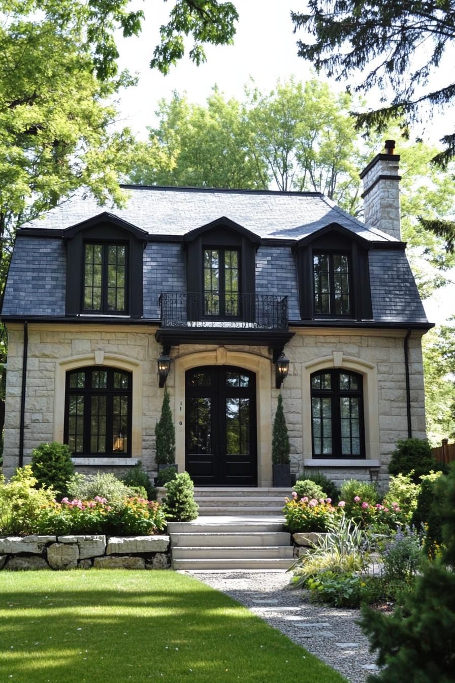 Quaint Stone Cottage with a Dash of Elegance