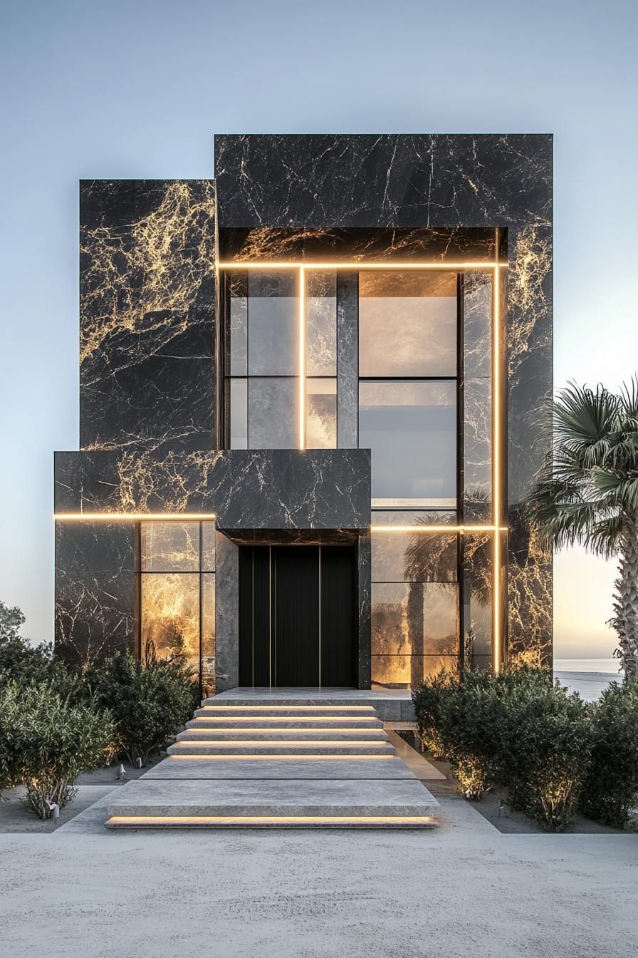 Glistening Monolith of Modern Allure
