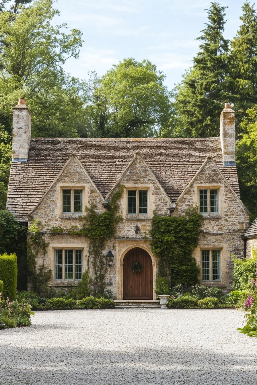 Stone Cottage of Woodland Whimsy