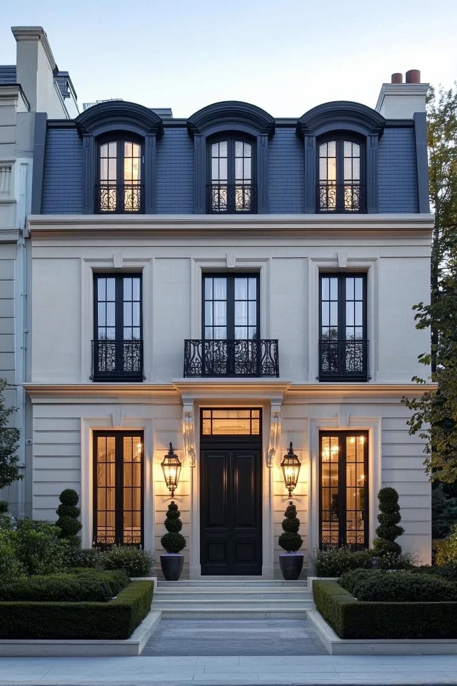 Elegant Neoclassical Facade