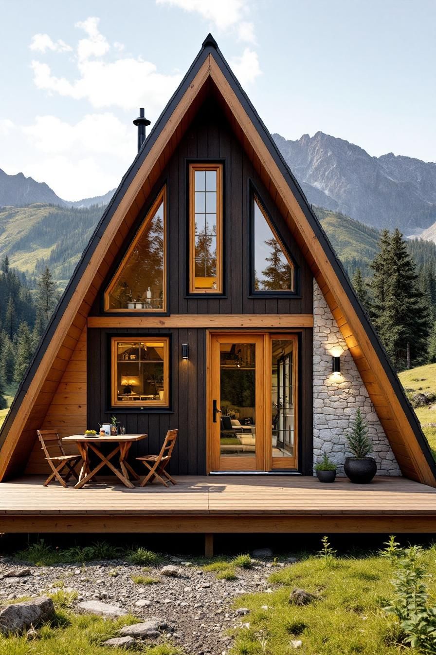 Triangular Escape with a View