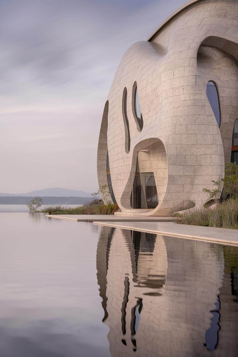 The Whispering Waves: A Curvy Wonderland