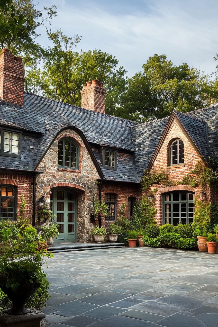 Timeless Stone Cottage with Ivy