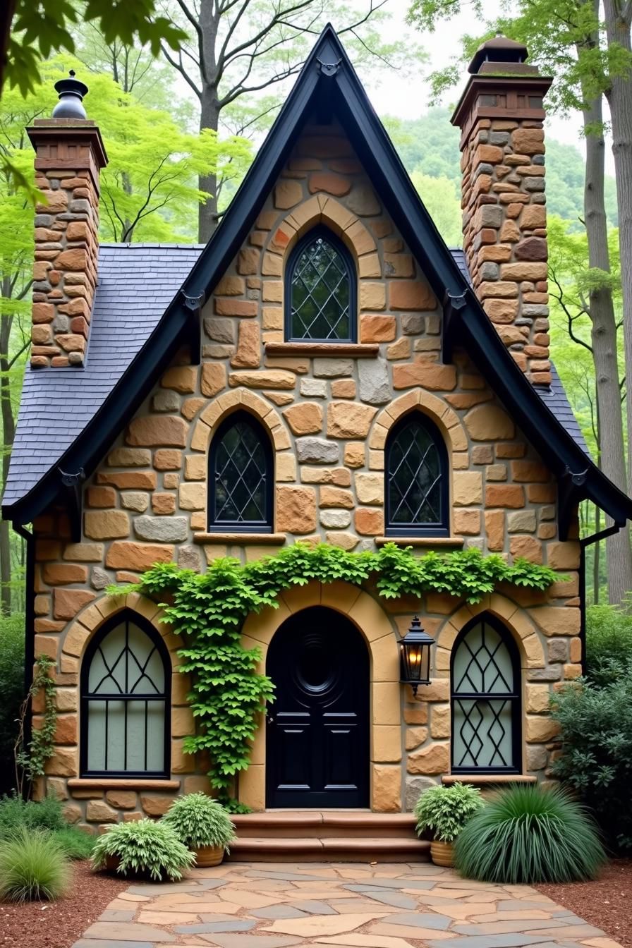 Storybook Stone Cottage Hideaway