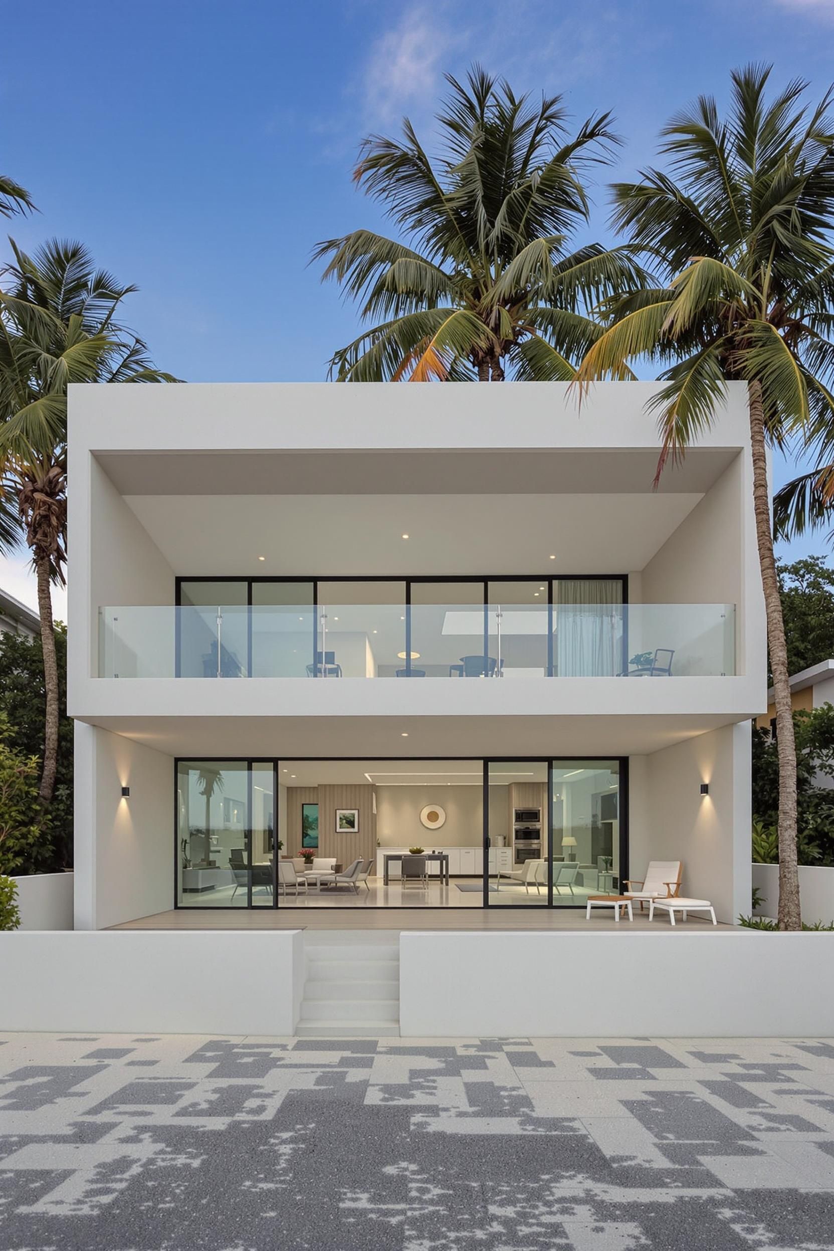 Palm-Crowned Oasis