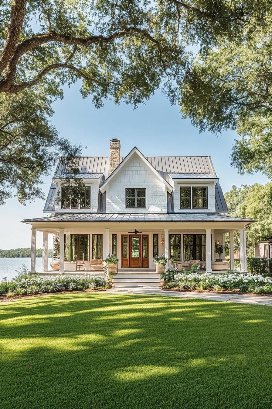 A Serene Lakefront Dwelling