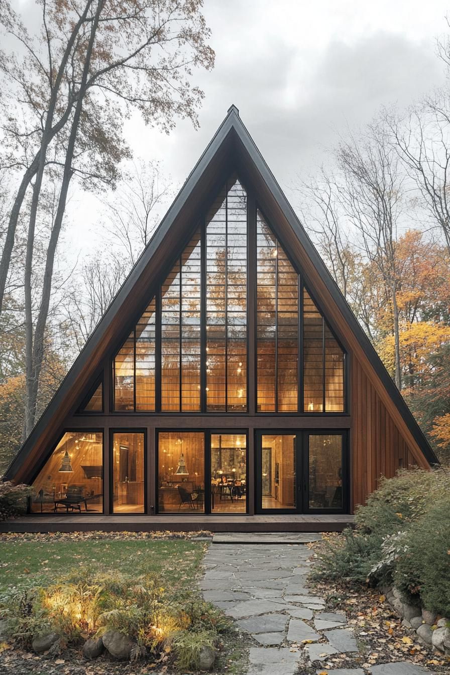 Triangle Triumph: A-Frame Ascension