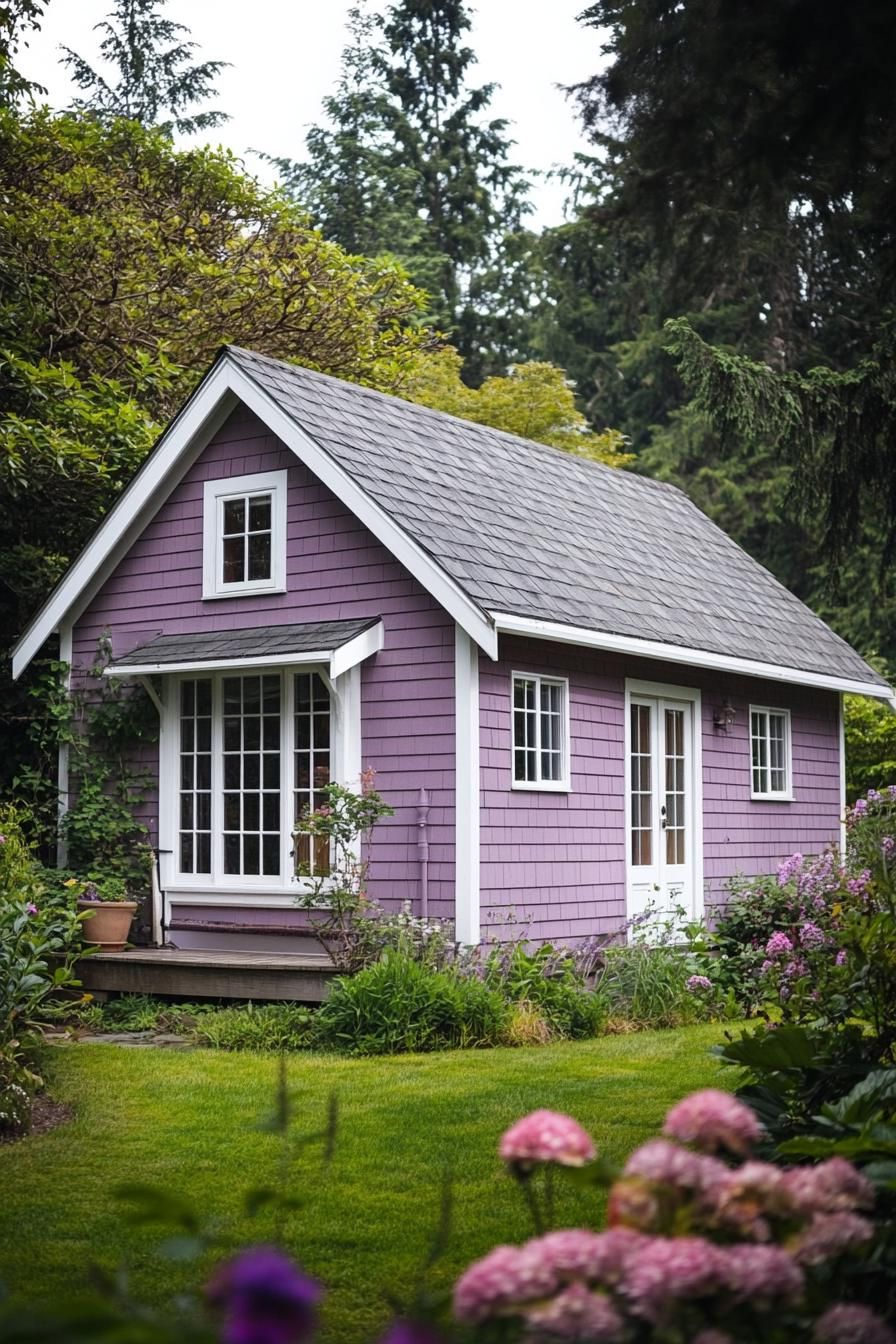 Lavender Hideaway in Bloom