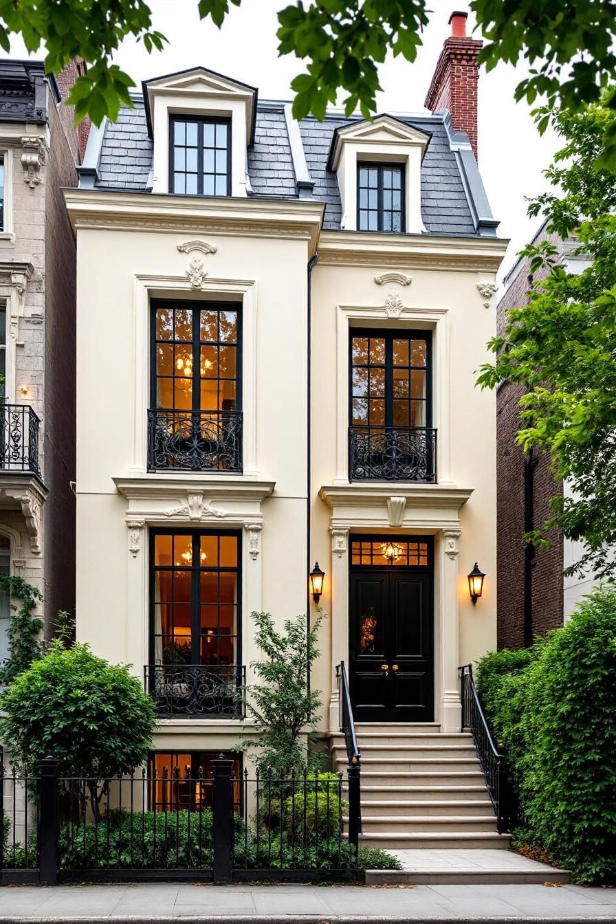 Enchanting Parisian Nest with a Modern Edge