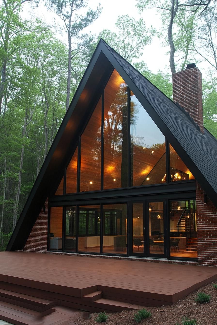 Triangular Allure: An Architectural Frolic