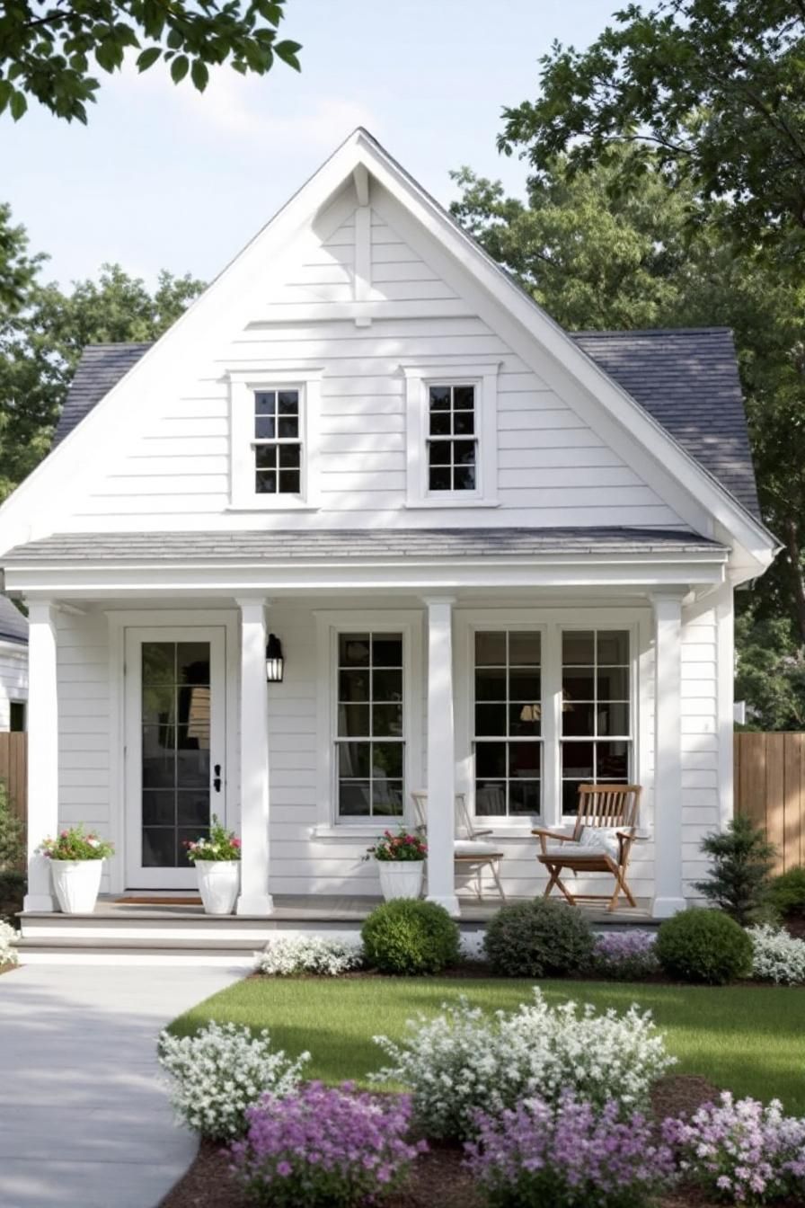 White Picket Fairy Den