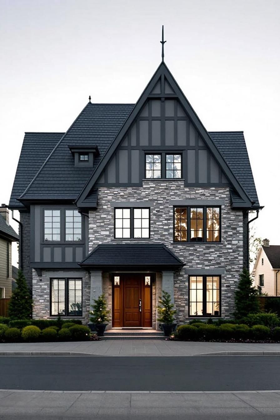 Gabled Grandeur: A French Facade Adventure