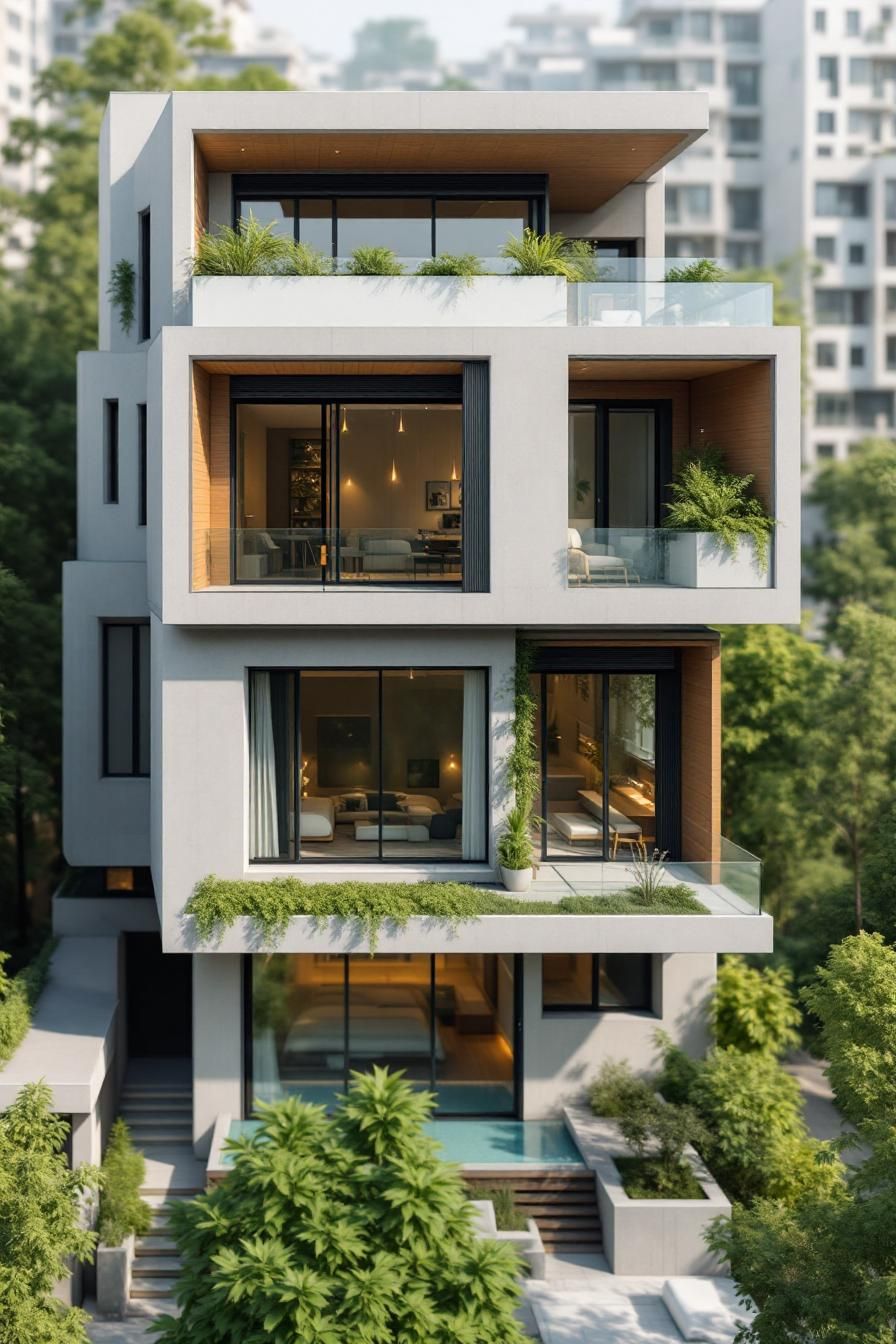 Modern Urban Oasis