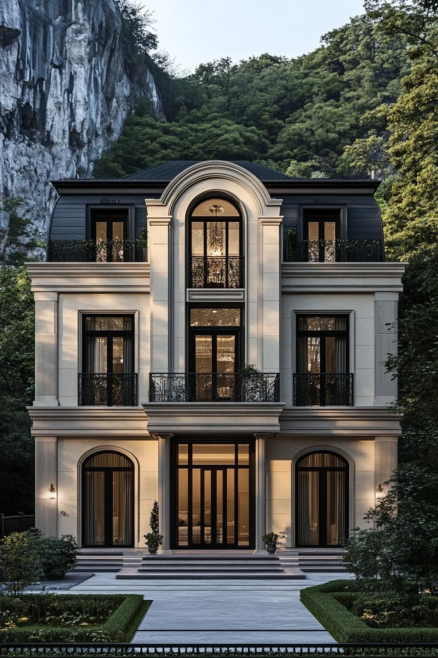 Neoclassical Castle with a Modern Twist