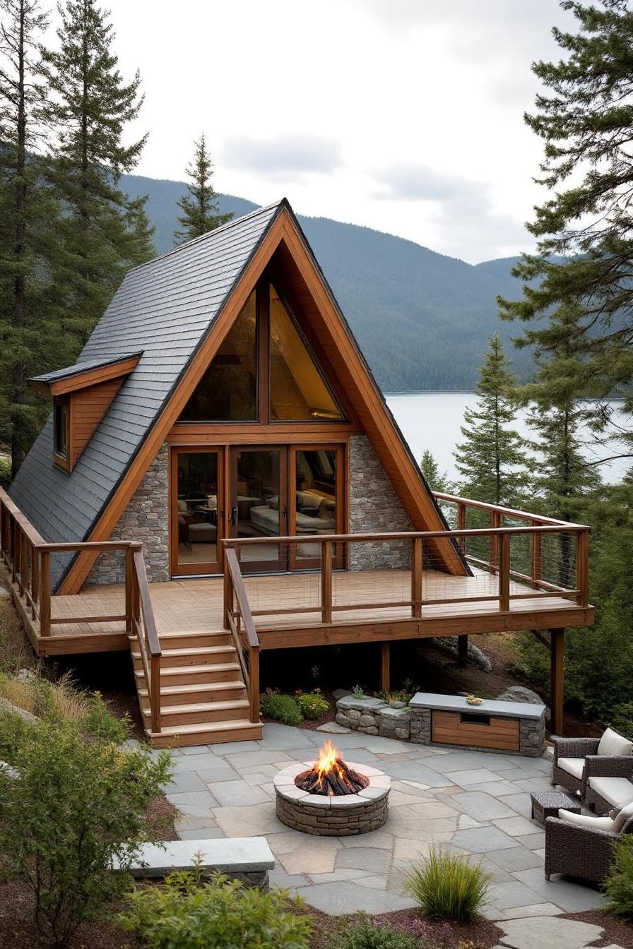 Triangular Hideaway with a Twist