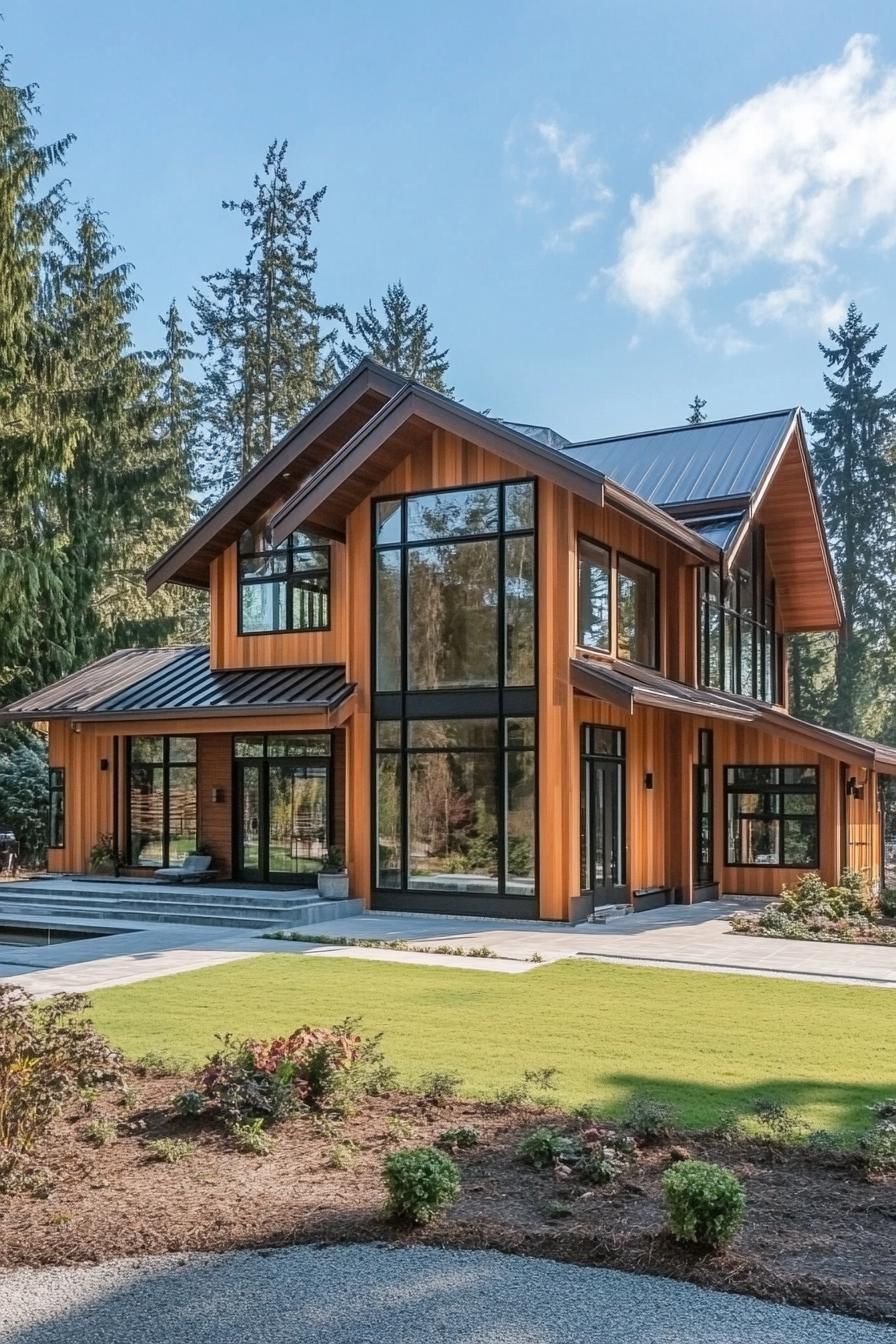 A Forest Gem with Gleaming Glass