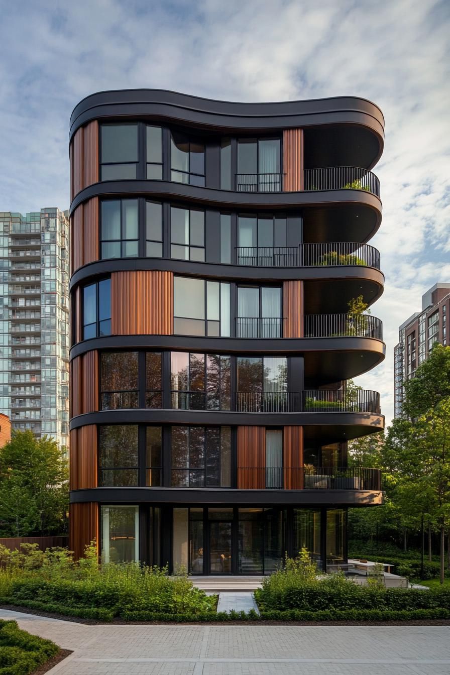 Curvy Craftsmanship Among the Trees