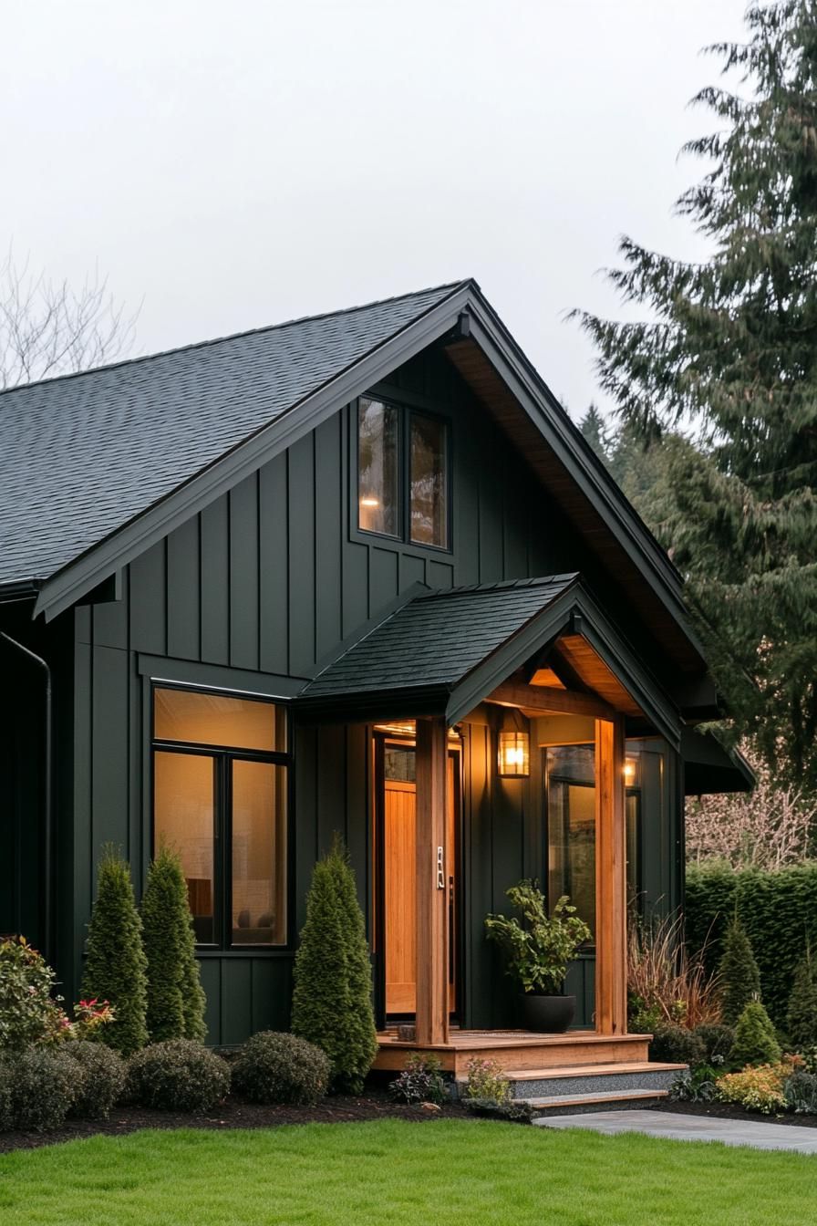 Enchanted Evergreen Cottage Delight