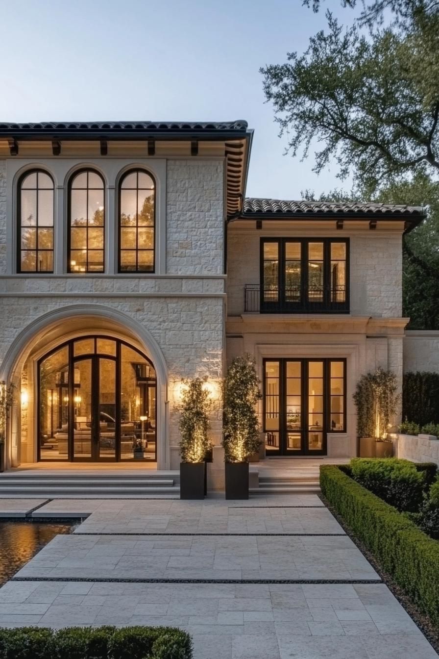 Stunning Stone Sanctuary with French Flare