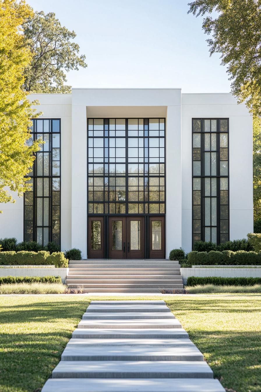 Contemporary Neoclassical Marvel with a Dash of Flair