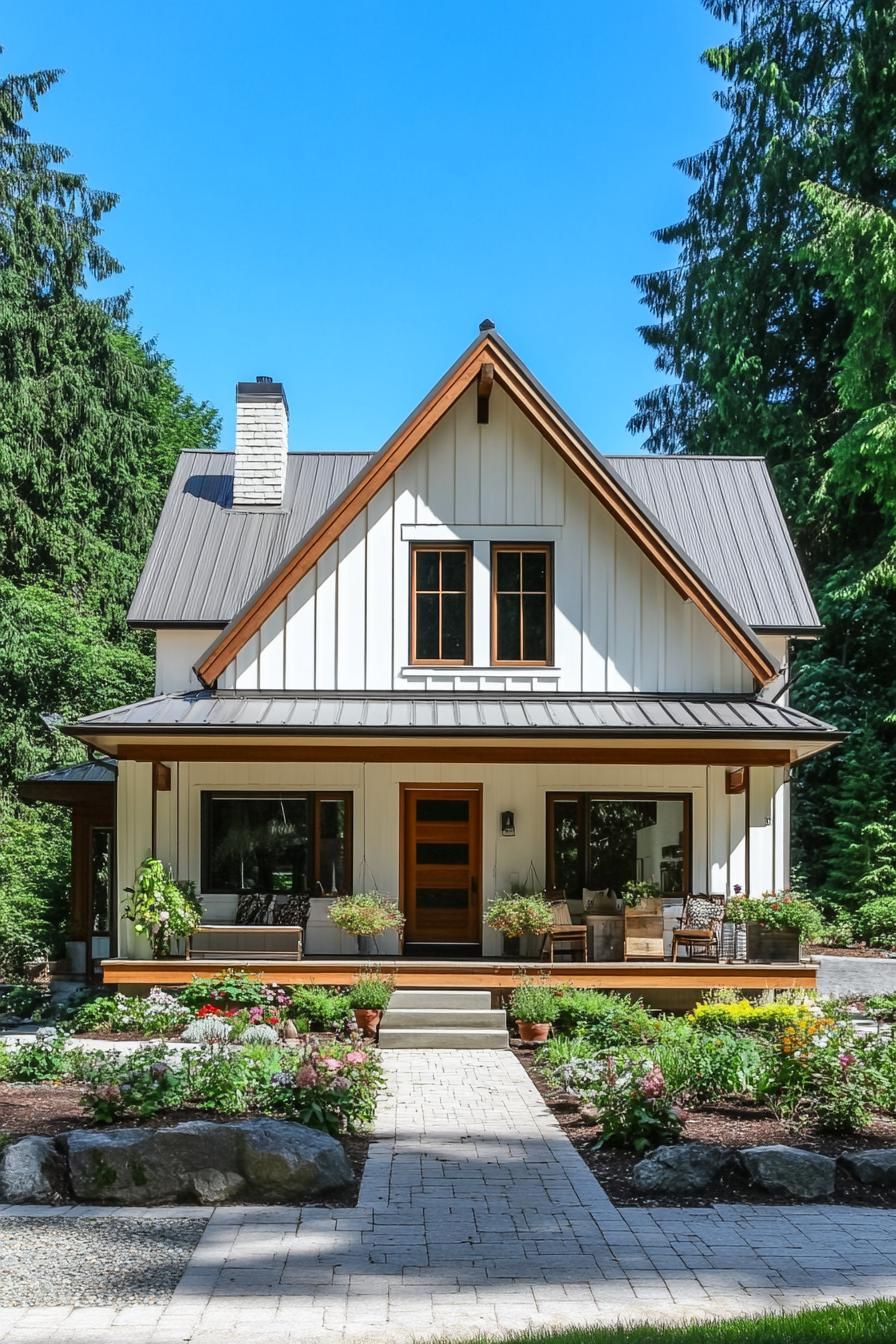 Cozy A-Frame Blossom Escape