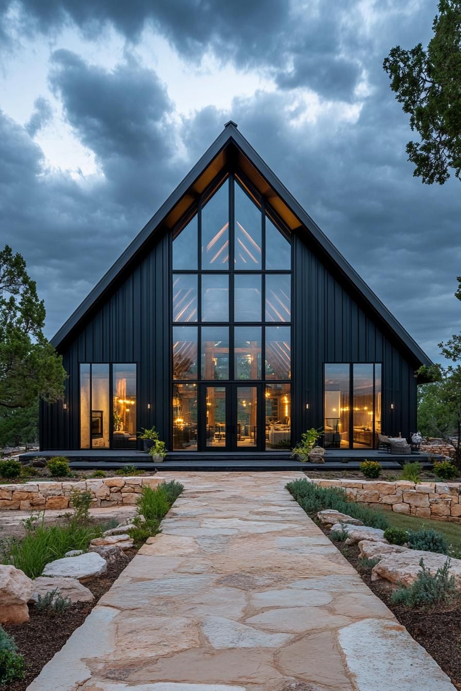 Cozy Barndominium with Glass Front