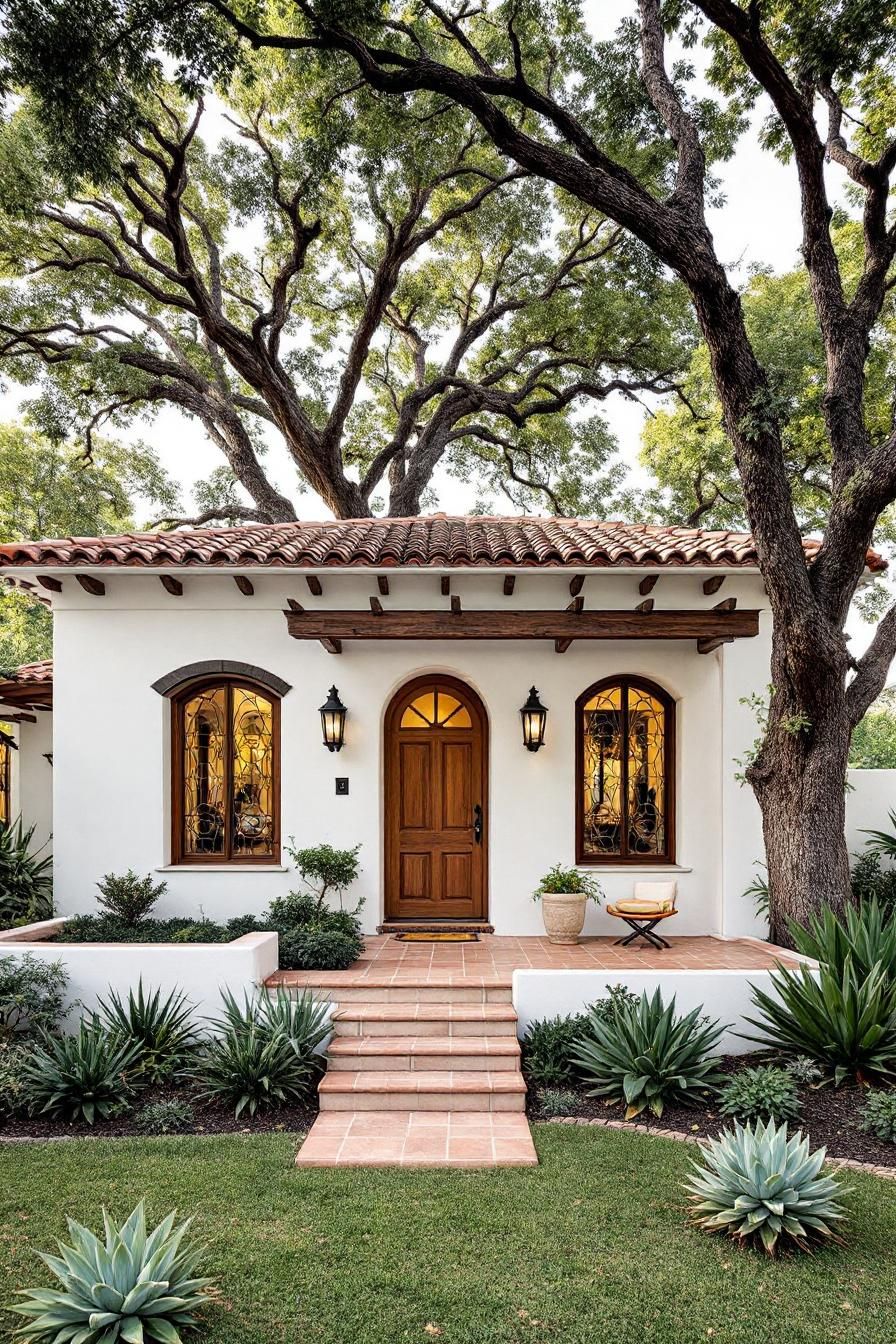 Cozy Spanish bungalow with terracotta roof