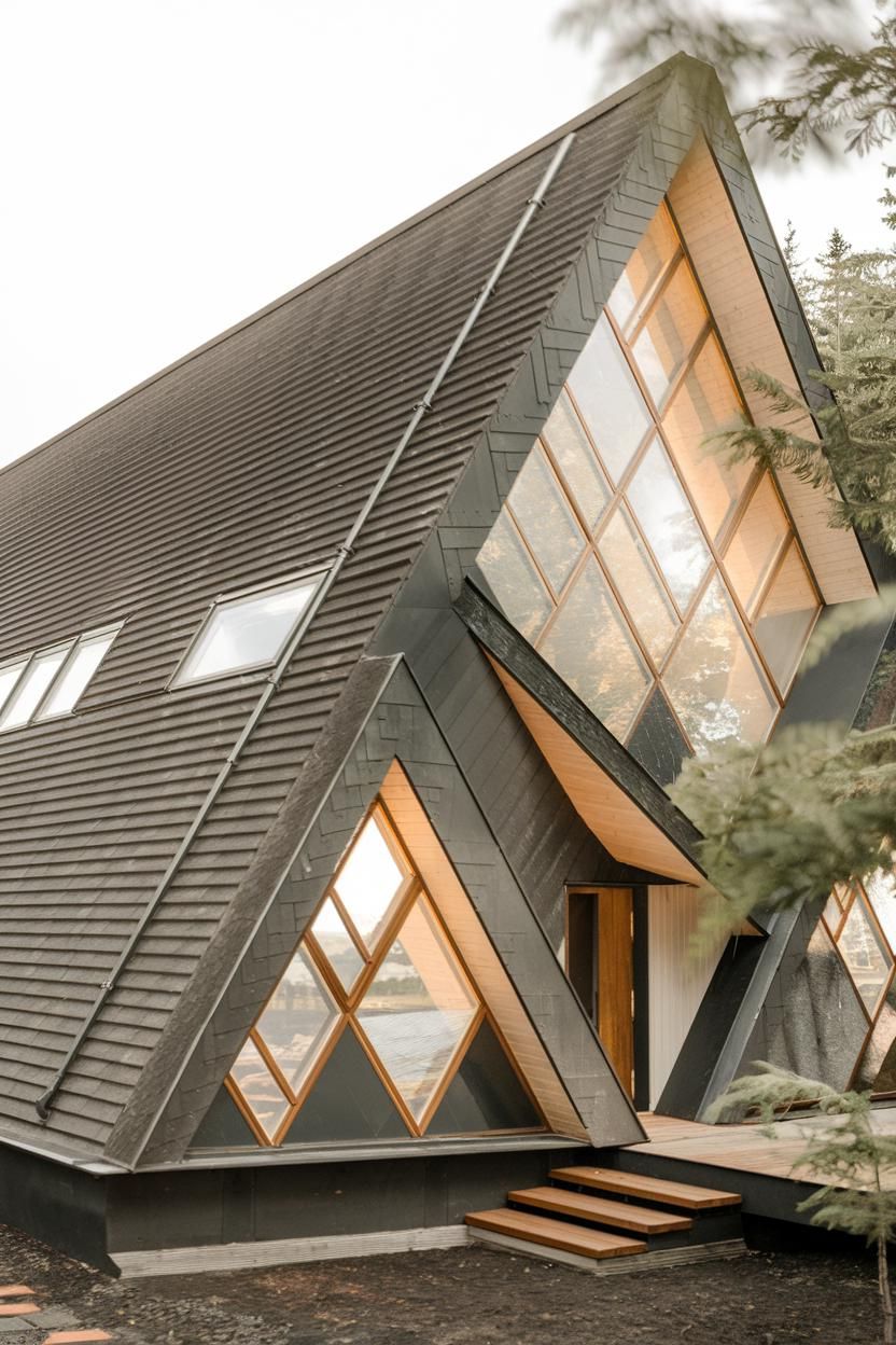 Triangles in Timber: A Frame’s Soiree