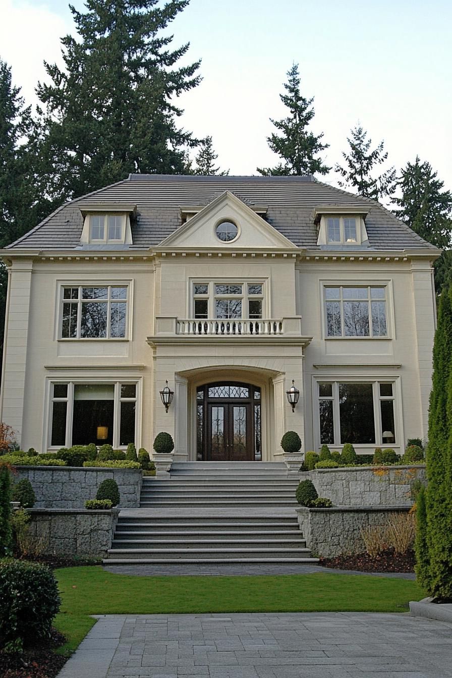 Neoclassical Delight with a Hint of Playfulness