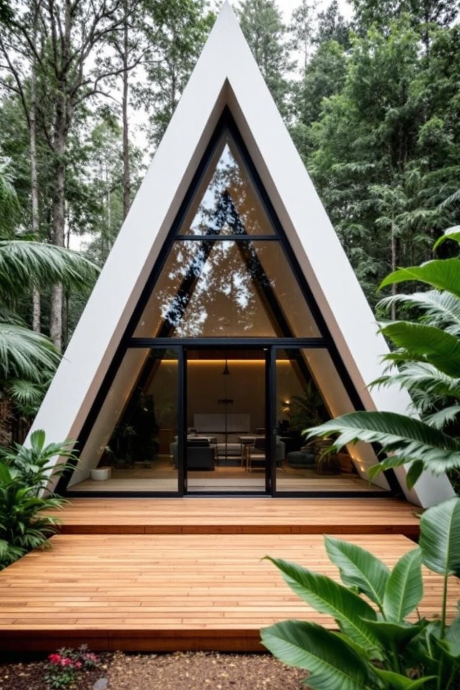 Triangular Treat: Forest Geometry Gala