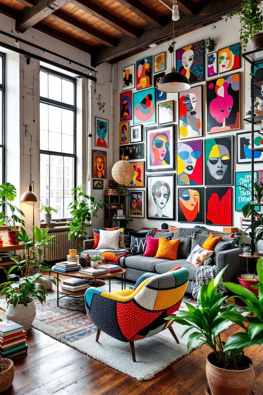 Kaleidoscopic Dream Den: A Symphony in Colors